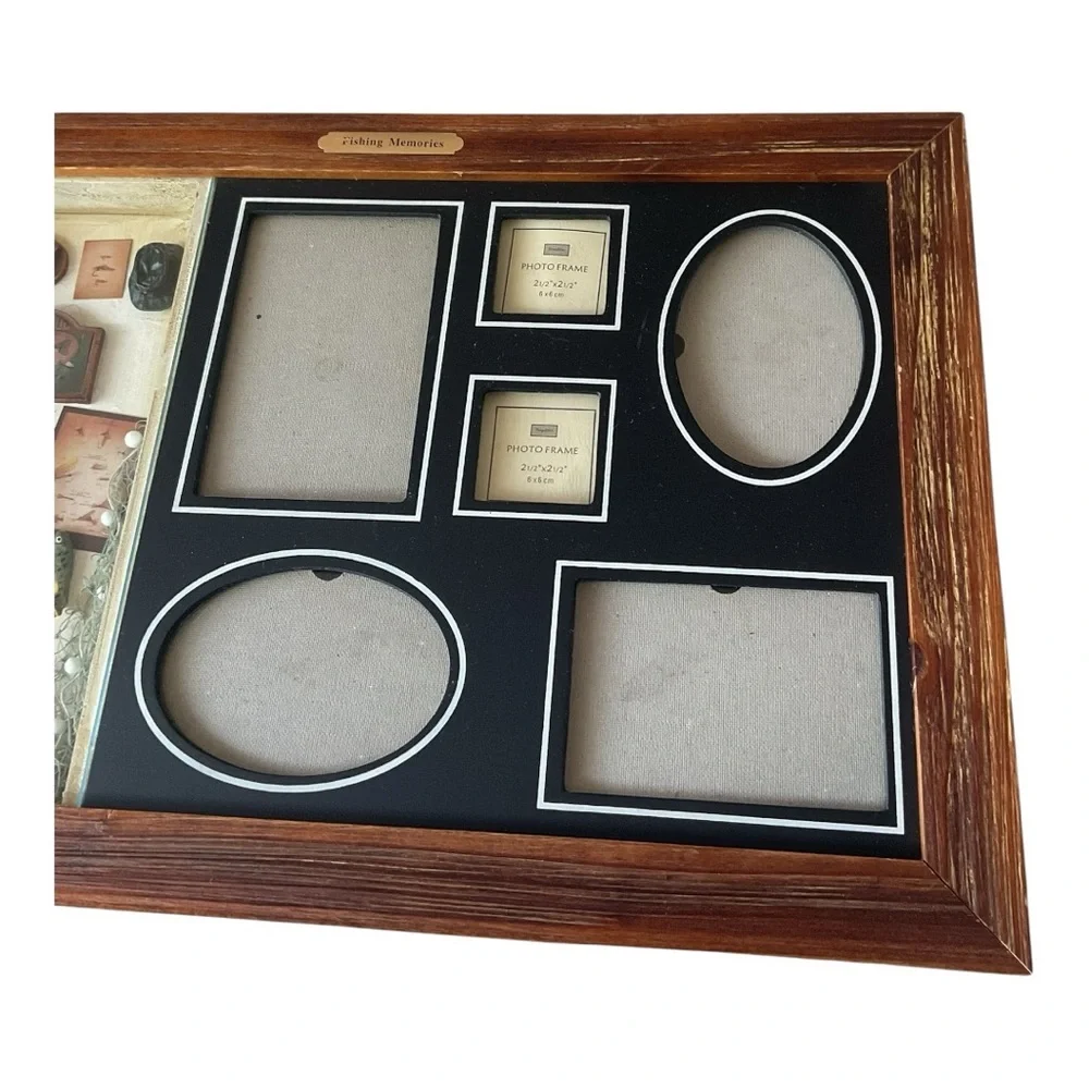 Fishing Memories Shadow Box Photo Frame
